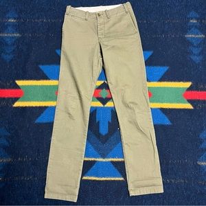 Buck Mason Maverick Slim Officer Pant in 8.9 oz Slub Twill Pant (29 x 31.75)
